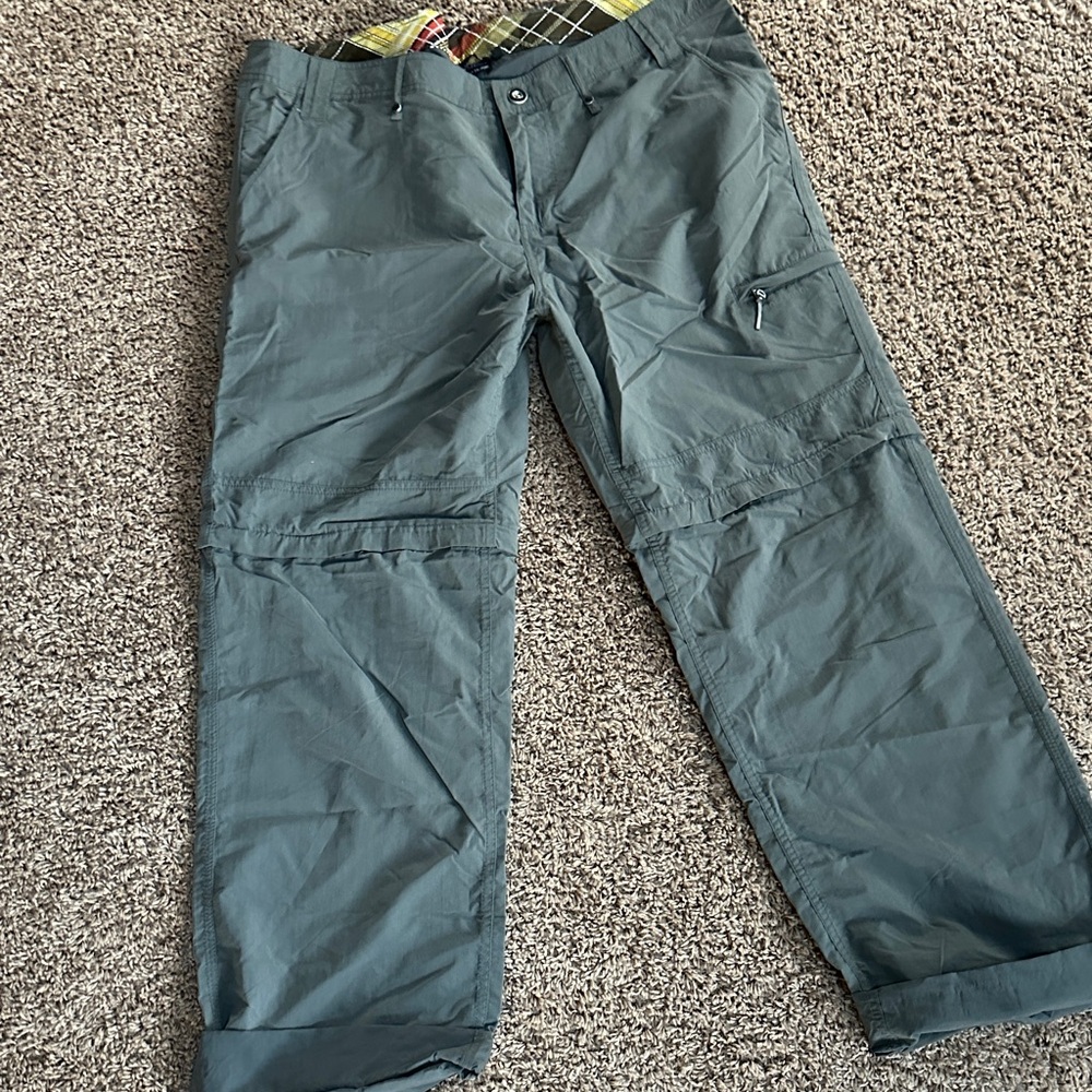 Gray Rossignol Zip Cargo Pants